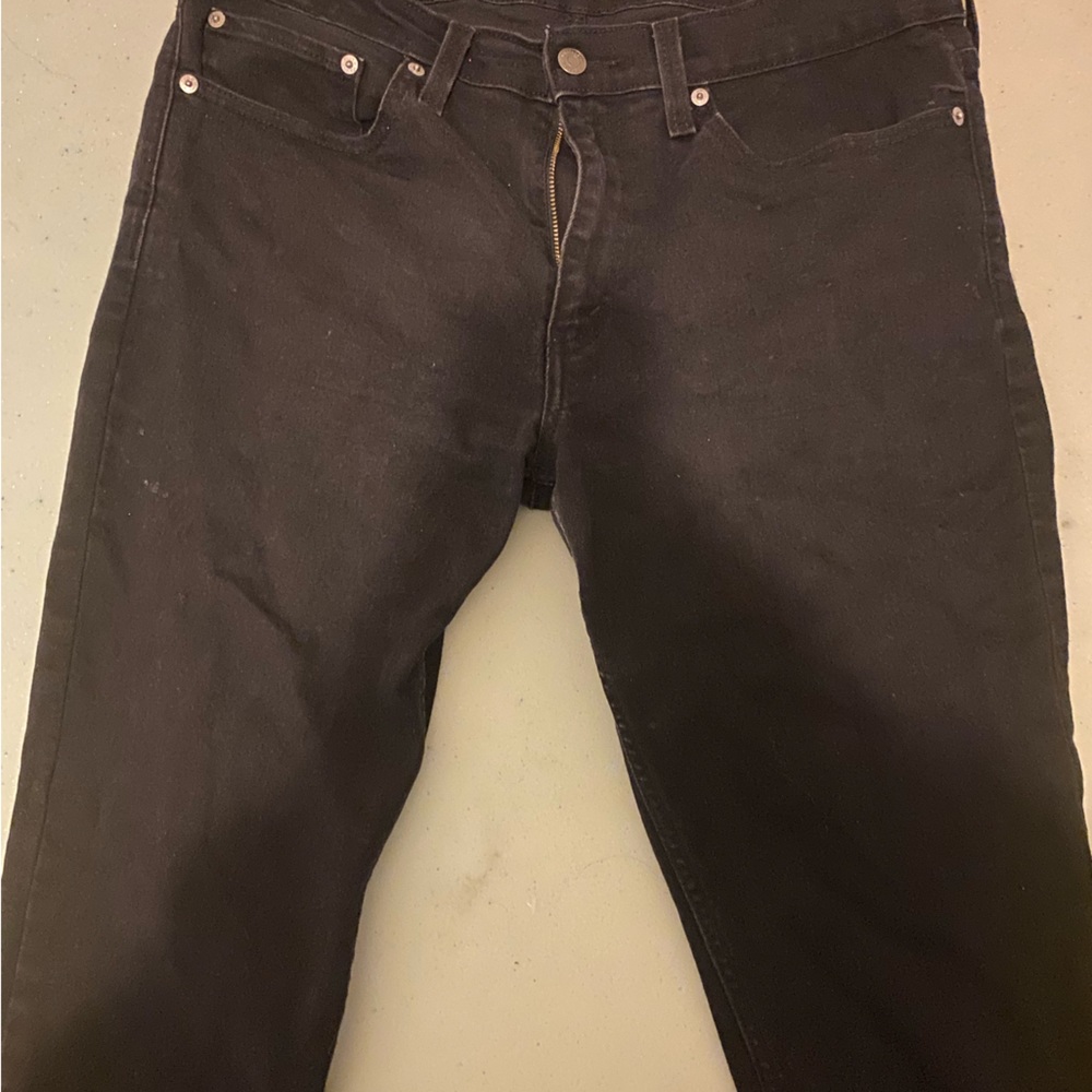 Black Levi’s jeans